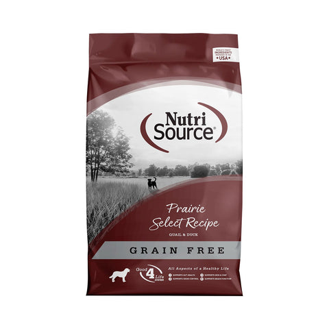 Nutrisource Grain Free Prairie Select 30lb