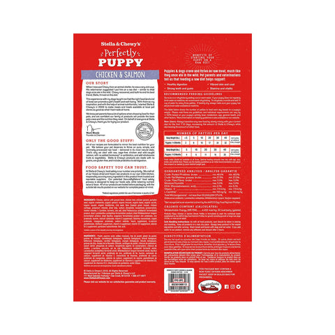 Stella & Chewy's Dog Puppy Freeze Dried Chicken & Salmon