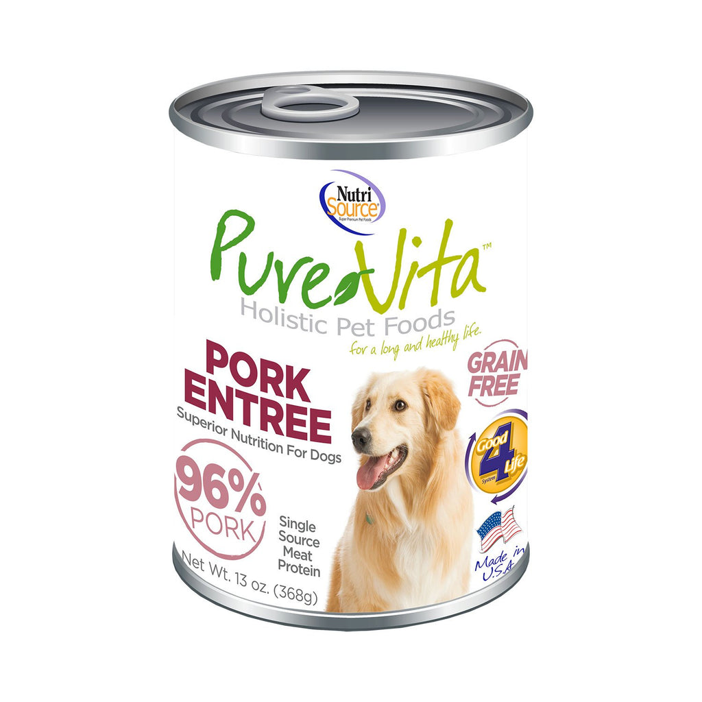 Pure Vita Grain Free Pork Stew Can