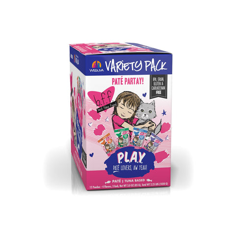 Weruva BFF Cat Play Partay Variety Pack Pouch 3oz
