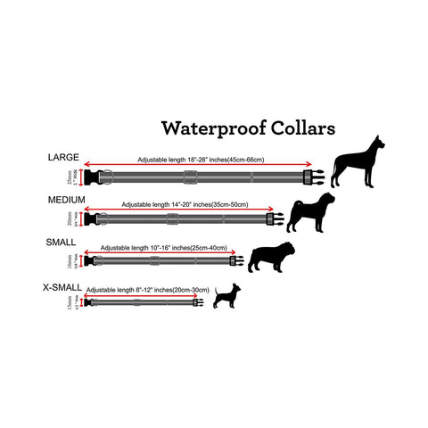 Wigzi Water-Proof Collar Green