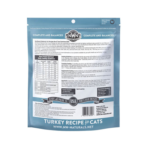 Northwest Naturals Cat Raw Turkey 2lb Nibbles