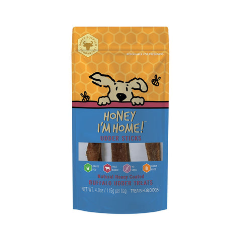Honey Im Home Buffalo Udder Sticks 4oz