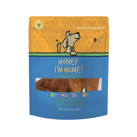 Honey Im Home Buffalo Ear 4pcs 2.8oz