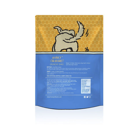 Honey Im Home Buffalo Ear 4pcs 2.8oz