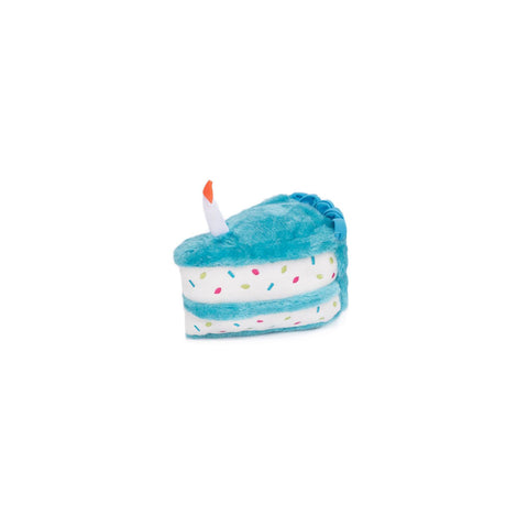 ZippyPaws Birthday Cake Blue