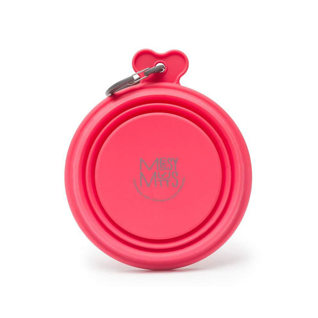 Messy Mutts Silicone Collapsible Bowl Watermelon