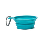 Messy Mutts Silicone Collapsible Bowl Blue