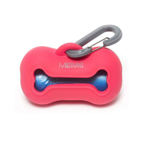 Messy Mutts Waste Bag Holder Watermelon