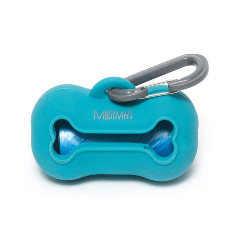 Messy Mutts Waste Bag Holder Blue