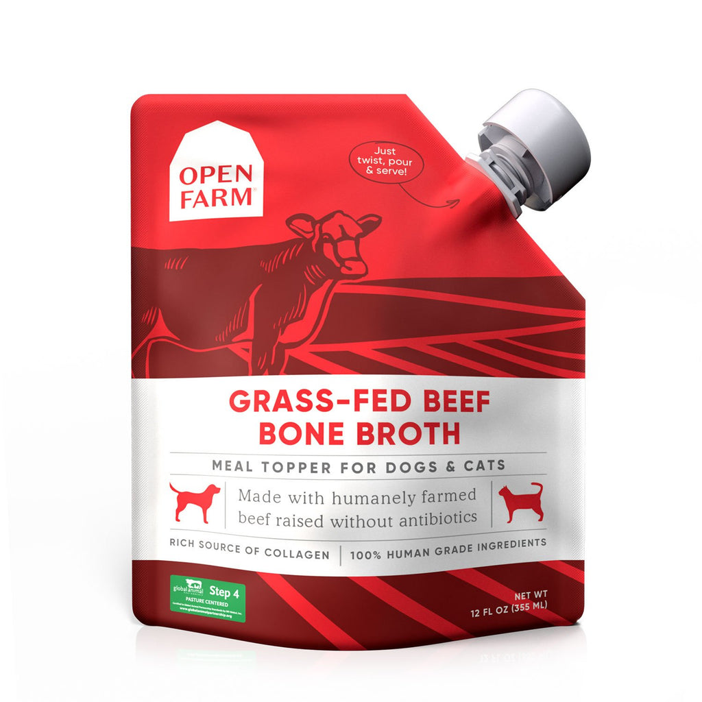 Open Farm Beef Bone Broth 12oz