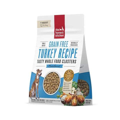 Honest Kitchen Whole Food Clusters Turkey 1lb Case