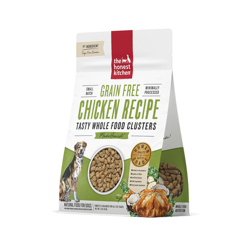 Honest Kitchen Whole Food Clusters Chicken 1lb Case