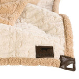 Tall Tails Micro Sherpa Blanket Cream 30 x 40