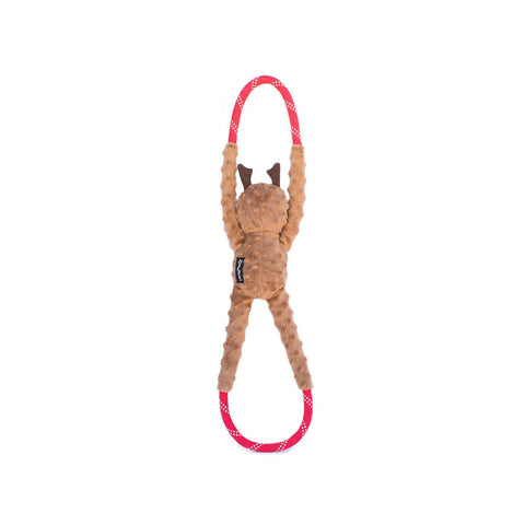 ZippyPaws Holiday RopeTugz Reindeer