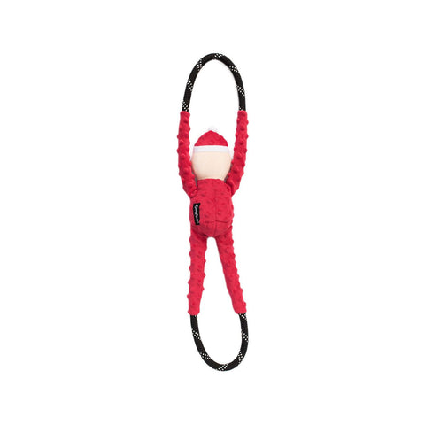 ZippyPaws Holiday RopeTugz Santa