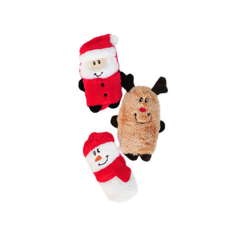 ZippyPaws Holiday Squeakie Buddies 3pk