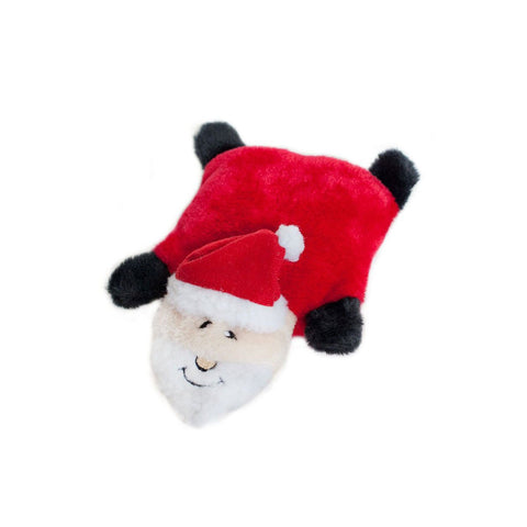 ZippyPaws Holiday Squeakie Pad Santa