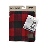 Tall Tails Fleece Blanket Hunters Plaid 30 x 40 MD