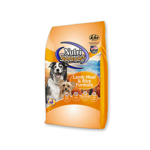 Nutrisource Lamb & Rice 26lb