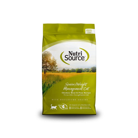 Nutrisource Cat Senior Weight Management Chicken & Rice 6.6lb