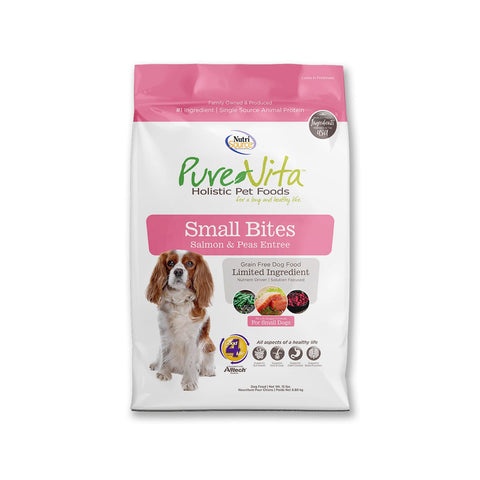 Pure Vita Grain Free Small Breed Salmon 5lb