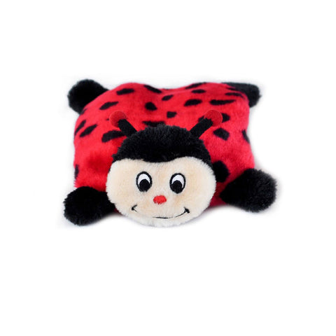 ZippyPaws Holiday Squeakie Pad Ladybug