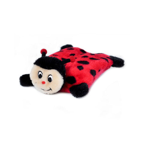 ZippyPaws Holiday Squeakie Pad Ladybug