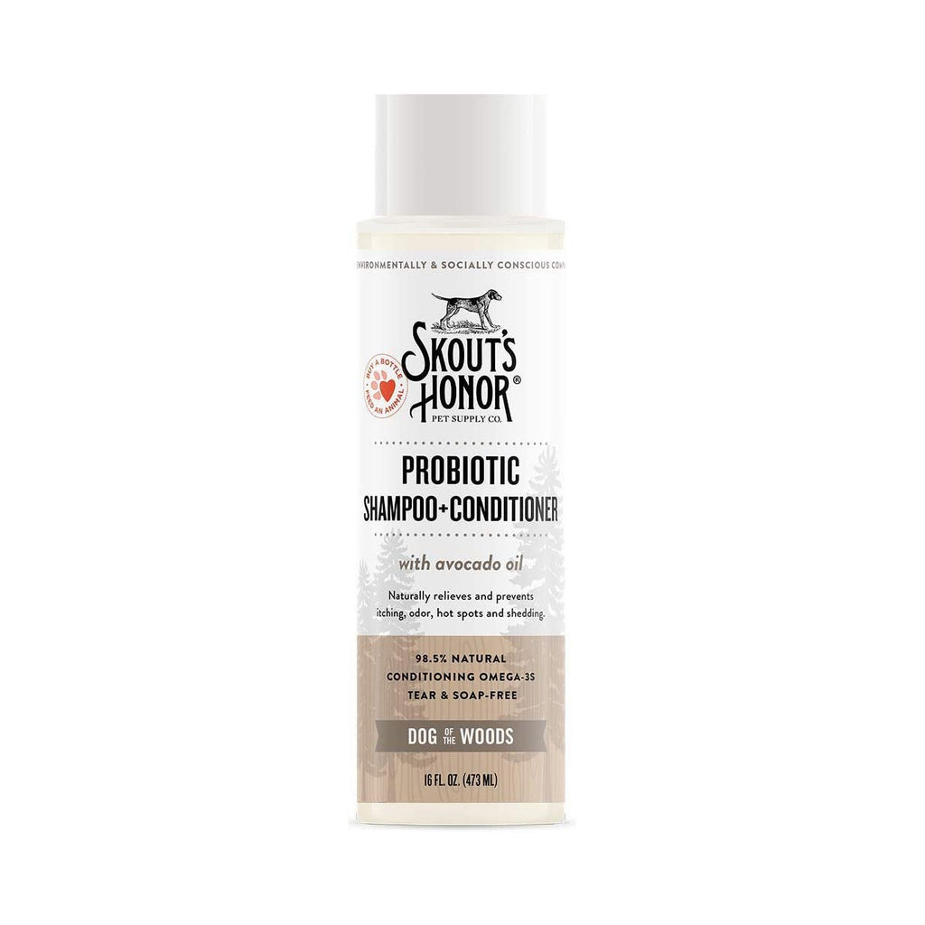 Skout's Honor Probiotic Shampoo & Conditioner Woods 16oz