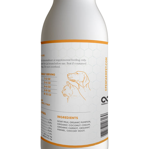 Open Farm Raw Goat Milk Digestion 30oz