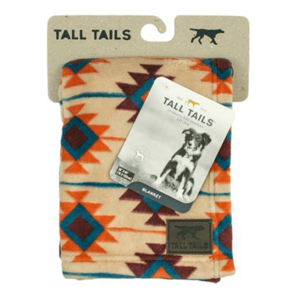 Tall Tails Fleece Blanket Southwest 30 x 40 MD