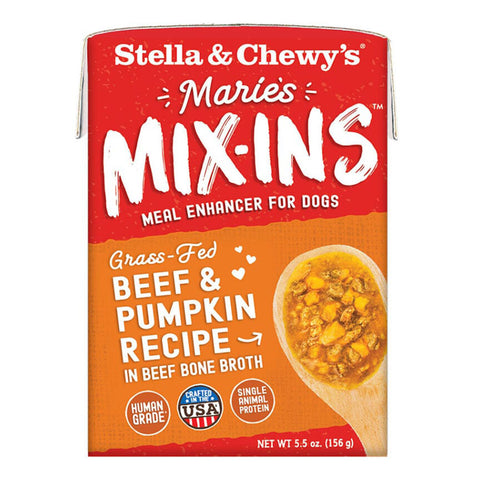 Stella & Chewy's Dog  Marie's Mix-Ins Beef & Pumpkin