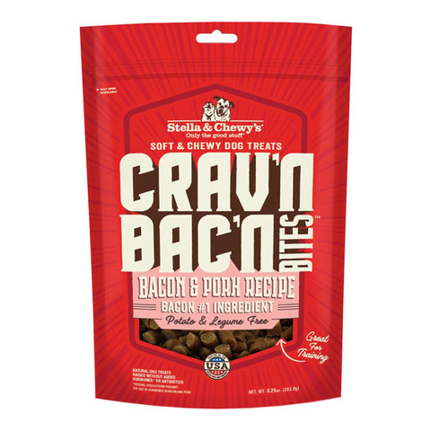 Stella & Chewy's Crav'n Bacon & Pork Bites 8.25oz