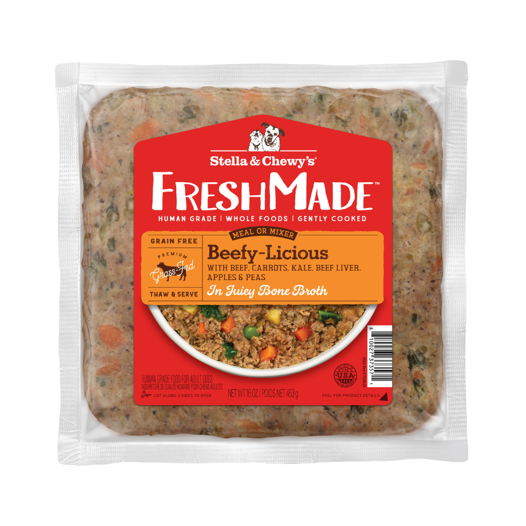 Stella Chewy s Dog Freshmade Beefy Licious DirtyDogs Meow