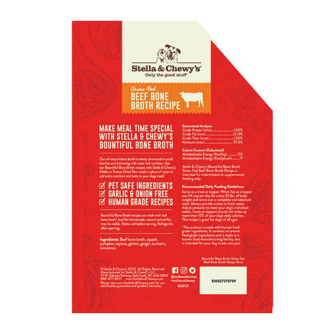 Stella & Chewy's Broth Cage Free Beef 16oz