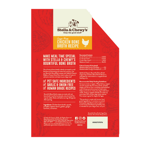 Stella & Chewy's Broth Cage Free Chicken 16oz