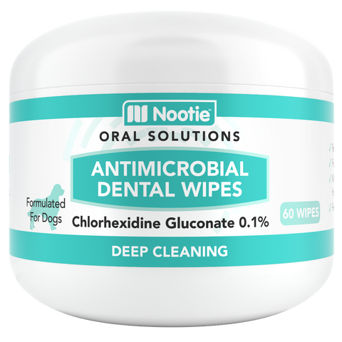 Nootie Antimicrobial Dental Wipes 60 count