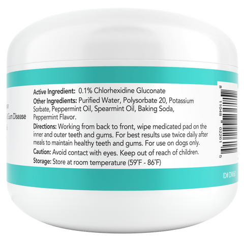 Nootie Antimicrobial Dental Wipes 60 count