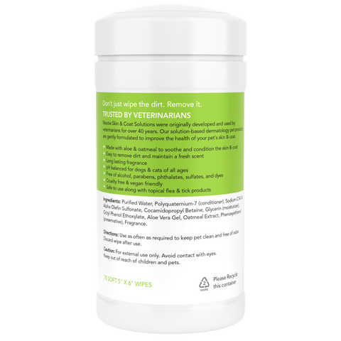 Nootie Grooming Wipes Cucumber Melon 70 count