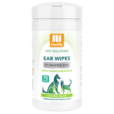 Nootie Ear Wipes Cucumber Melon 70 count