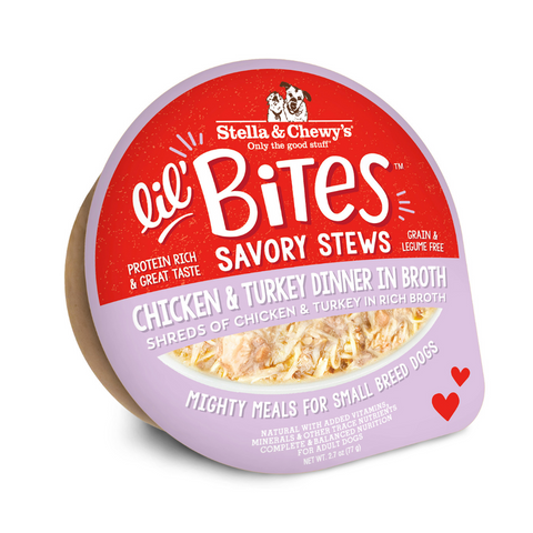 Stella & Chewy's LIL BITES Savory Stew Chicken & Turkey
