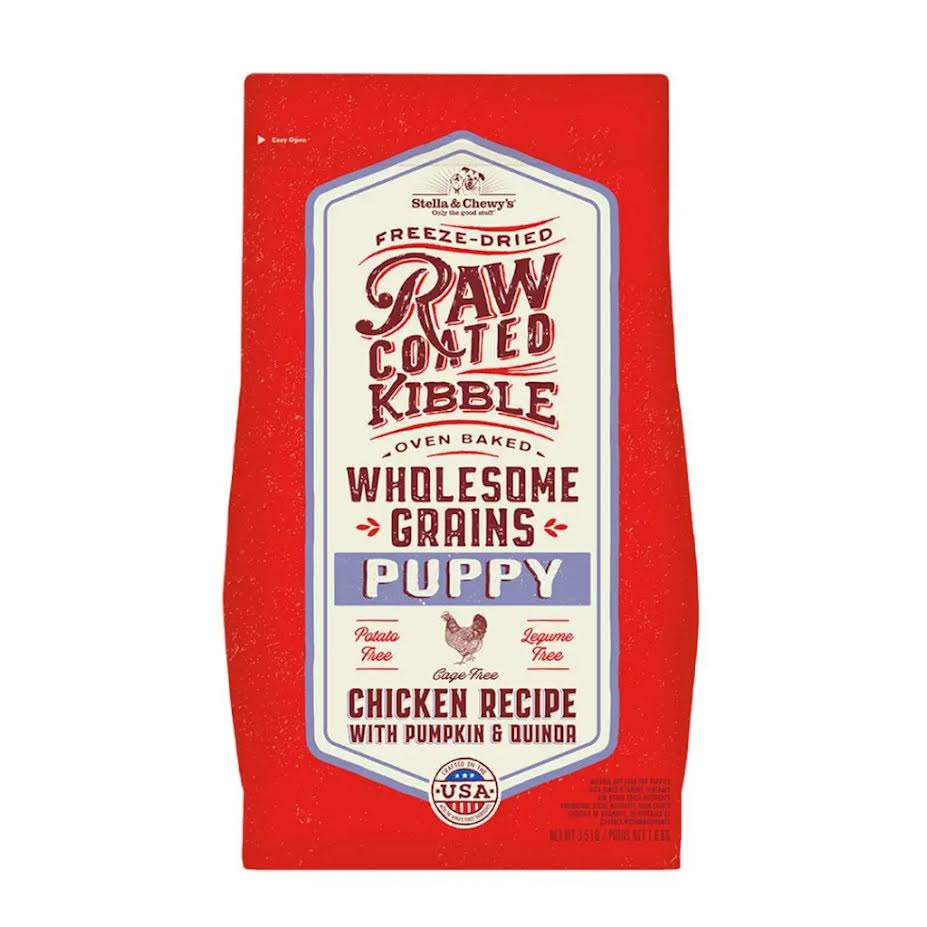 Stella & Chewy's Wholesome Grain Puppy Raw Coated Chicken
